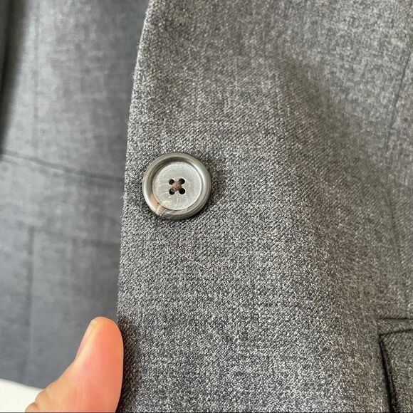 J. Crew Regent Blazer NWOT Dark Gray size 2 - Picture 3 of 10